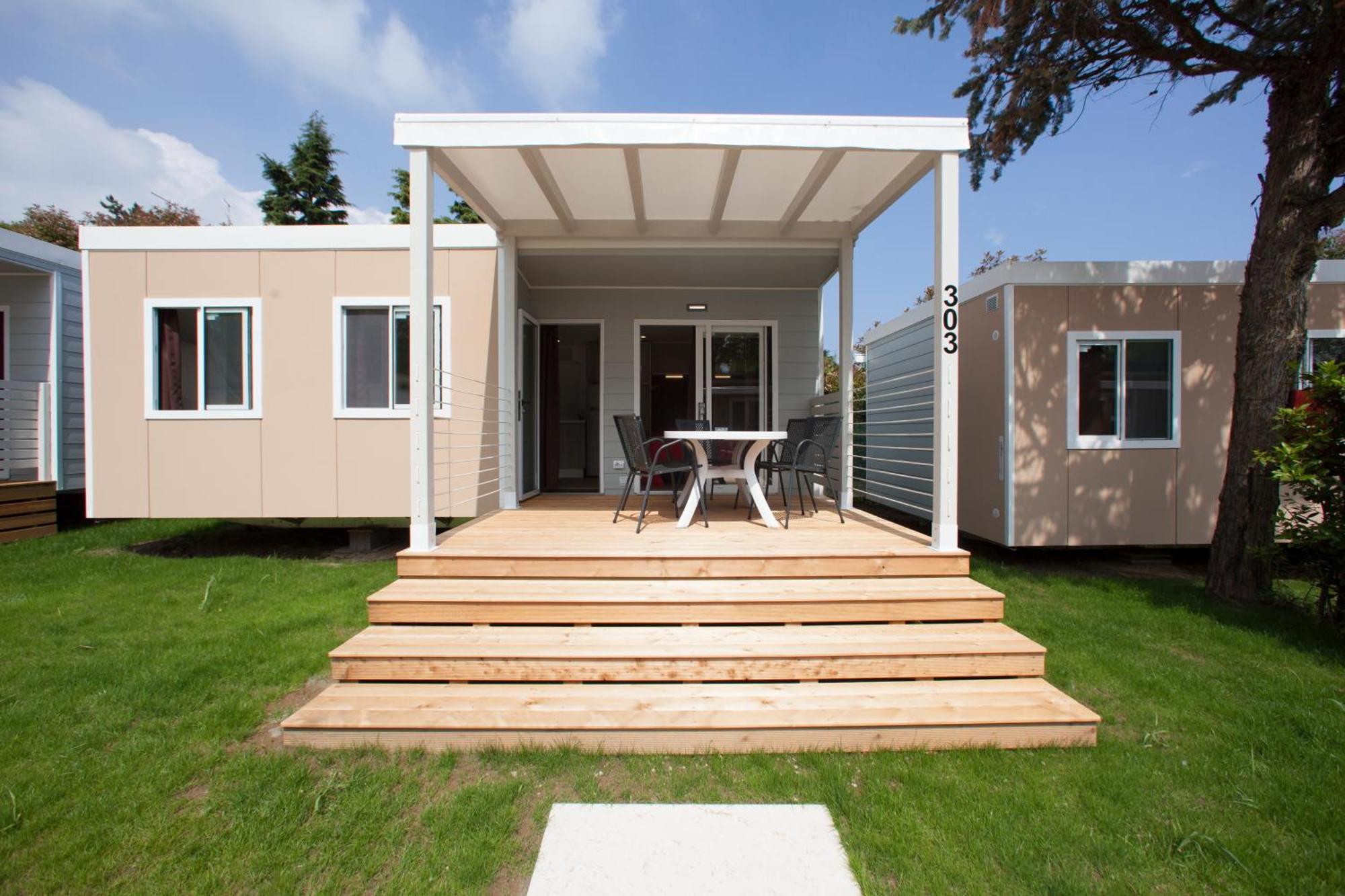 Camping Bergamini Peschiera del Garda Habitación foto